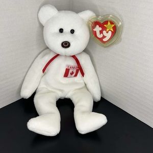 Ty Beanie Baby Maple - MWMT (Bear Canada Exclusive 1996)
